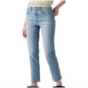 Levi’s 501 Original Crop Skinny Jeans 31X28 Button Fly Distressed Vintage